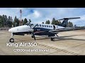 54 flying the big king air 350  remodeled