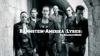 Video thumbnail of "Rammstein-Amerika (Lyrics)"