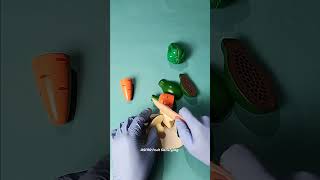 How to cutting fruit and vegetable mold | Satisfying asmr shorts