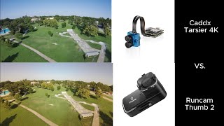FPV Drone Caddx Tarsier 4K vs. Runcam Thumb 2 4k Camera #runcam #caddx #caddxfpv #geprc #4k