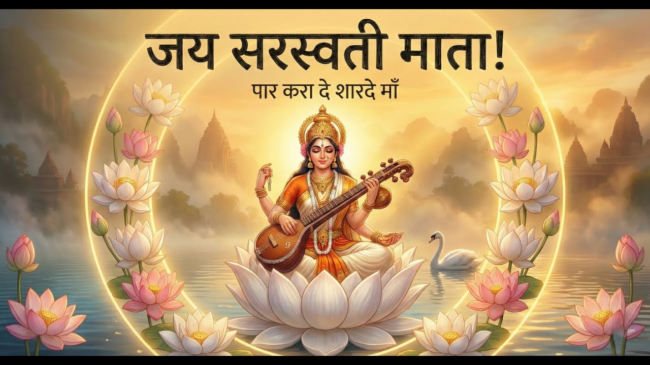 Jai Saraswati Mata! New Saraswati Puja Song 2026 | Basant Panchami Special Bhajan