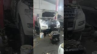 Mitsubishi Pajero 2020 Engine repairing 🔥 Engine Rebuilding #automobile #ytstudioes #ytshorts #viral