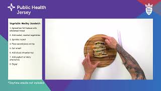 Lunchbox Heroes Recipes: Vegetable Medley Sandwich