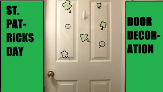 St.Patricks day door decoration