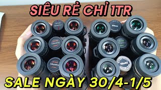 SIÊU ƯU ĐÃI ỐNG NHÒM NGÀY 30/4 SHUNTU EYESKEY NIKON, 0886952653