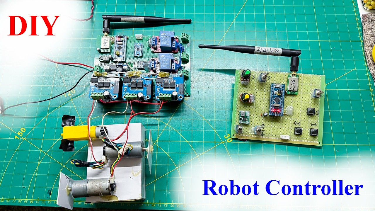 Robot Controller DIY | Arduino Robot - YouTube
