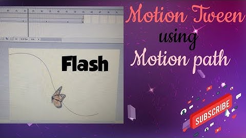 Motion Tweening using Motion Path in Flash/Motion tweening in Tamil/Guide layer in Flash