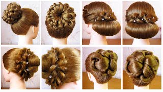 4 Braided Bun Hairstyles For Prom ❤️ Elegant Hairstyles For Wedding by Coiffures Simples 1,360 views 1 month ago 8 minutes, 54 seconds