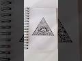Zentangle art #shorts #viralshorts #drawing #art #doodle
