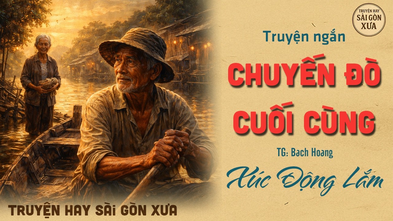 Truyện Hay Sài Gòn Xưa - CHUYẾN ĐÒ CUỐI CÙNG | Truyện Đêm Saigon Xưa Dễ Ngủ