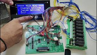 Sequential timer card #digitaltimer #multichanneltimer #relay #digitalio #controller