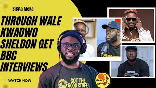 Kwadwo sheldon got BBC interview opportunity through Shatta Wale \& now has a solid brand through him