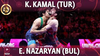 Kerem Kamal (TUR) vs Edmond Nazaryan (BUL) - Final // European Championships 2022