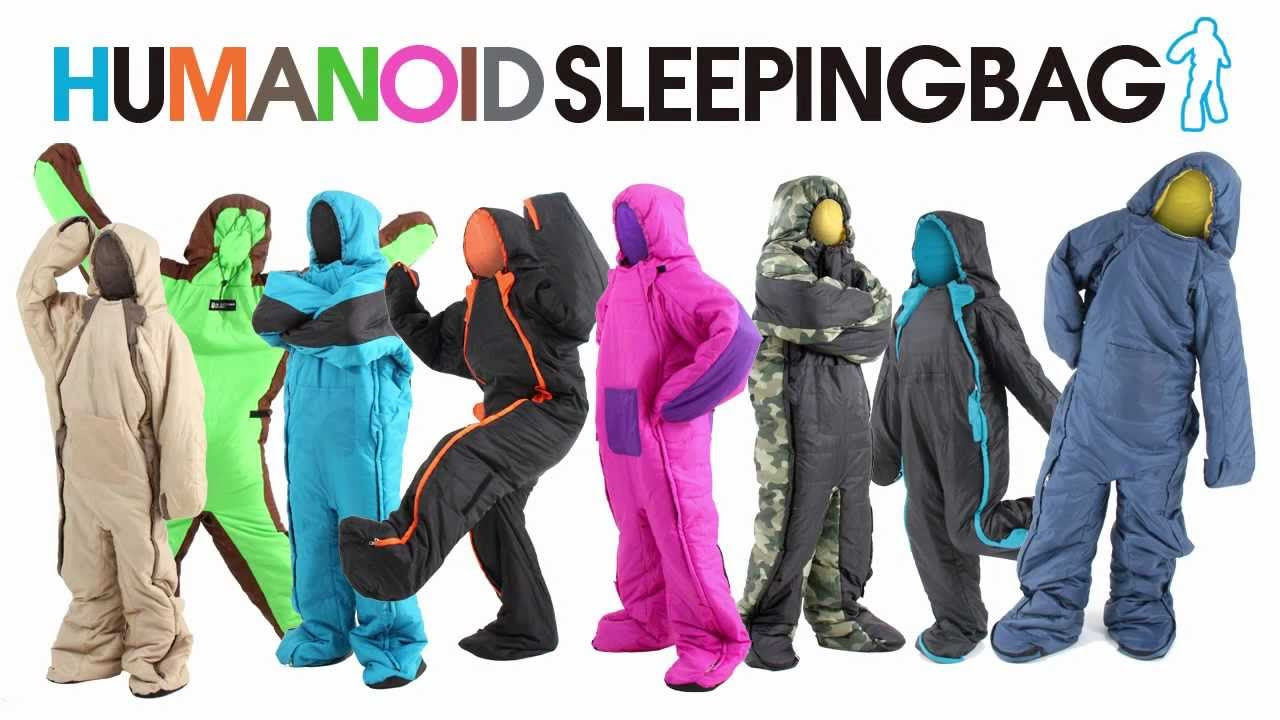 自由に動ける人型寝袋 ヒューマノイドスリーピングバッグ 新しい発見編
