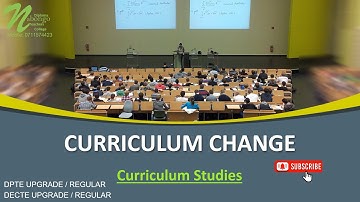 Curriculum Change
