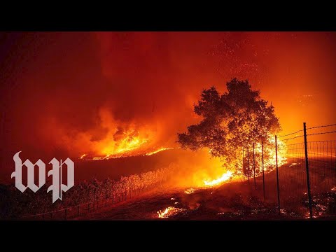 California governor speaks about wildfire response