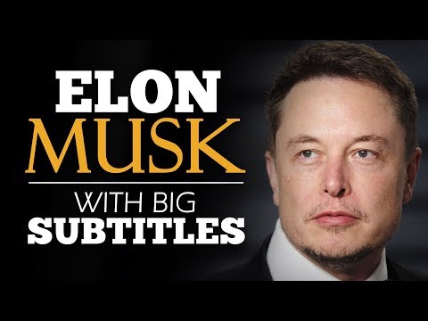 ENGLISH SPEECH | ELON MUSK: Future, A.I. and Mars (English Subtitles)