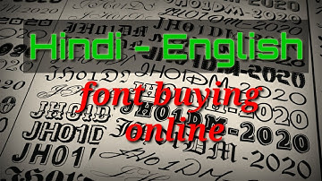 Hindi -English Font Download (For Flexi-Sign) @MindofSkk