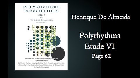 Polyrhythms Drum Set - Etude VI