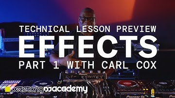 Technical Lesson Preview - Delay & Echo - Part 1 with Carl Cox