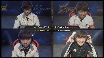 CrossFinal Archon Mode Match Zest&TY vs Dark&Stats set1