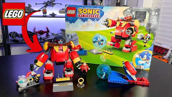 Há quatro novos sets LEGO Sonic a chegar: a mascote da SEGA corre para o  Verão