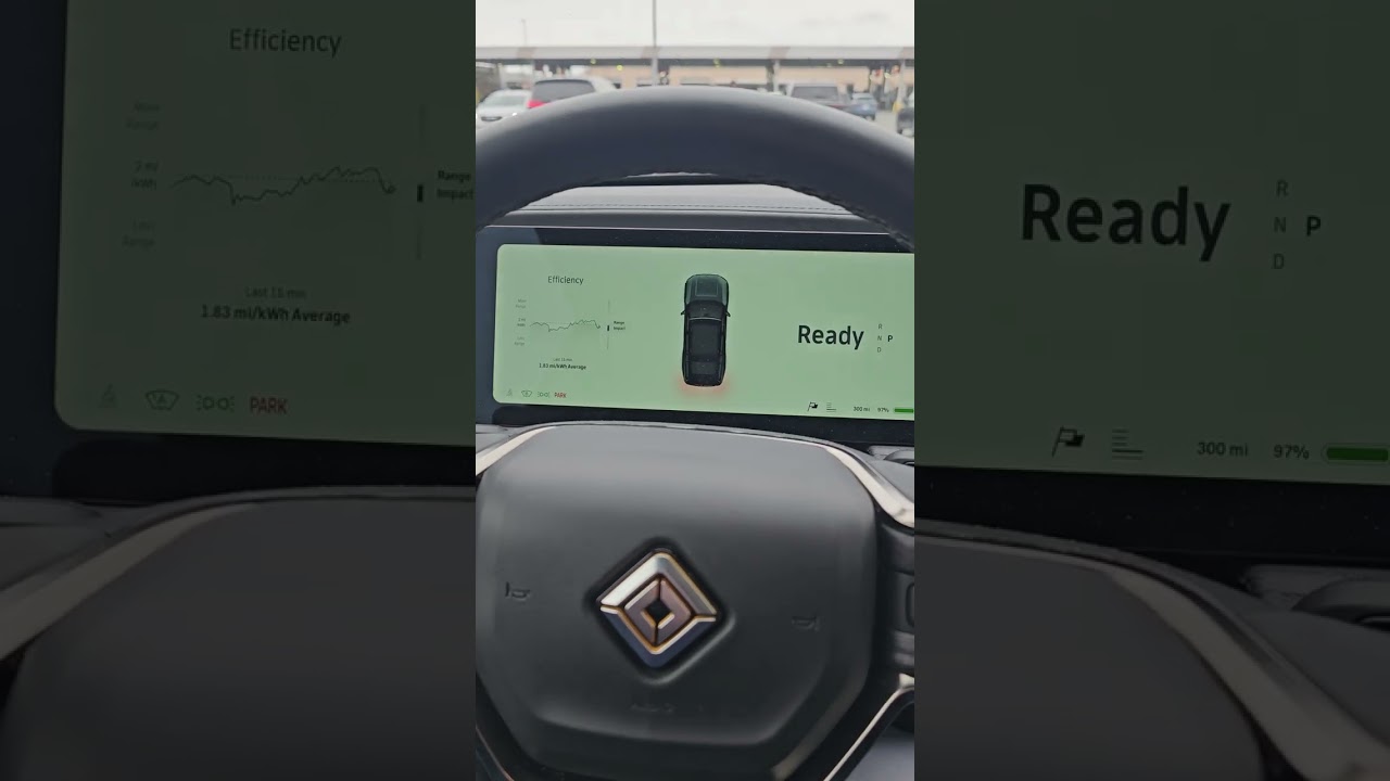 2024 Rivian R1 S startup sequence 