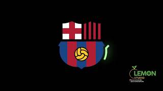 F C  Barcelona Logo Motion Graphic Design B