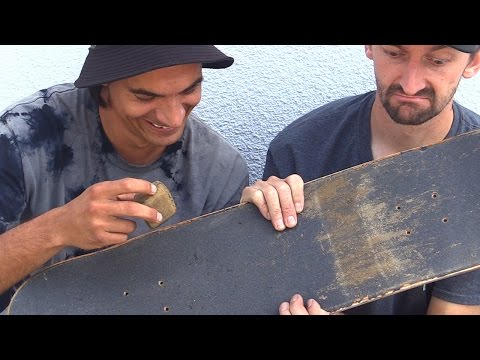 HOW TO CLEAN YOUR GRIPTAPE THE EASIEST WAY TUTORIAL
