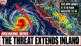 Full Hurricane Trudy Tracks Toward West-Central Mexico — How Far Could Flooding Spread Update