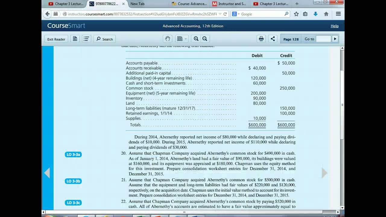 Chapter 3 Lecture - Problem 20 - YouTube