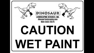 Caution Wet Paint!