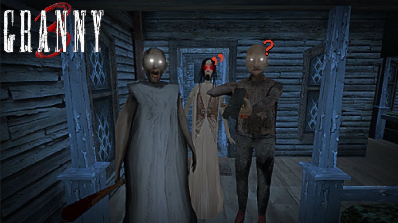 HORROR HOUSE ESCAPE GRANNY CHAPTER 3 GRANNY HOUSE SCARY - YouTube