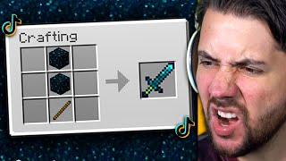 I Tested Weird TikTok Minecraft Hacks To See If They Work!