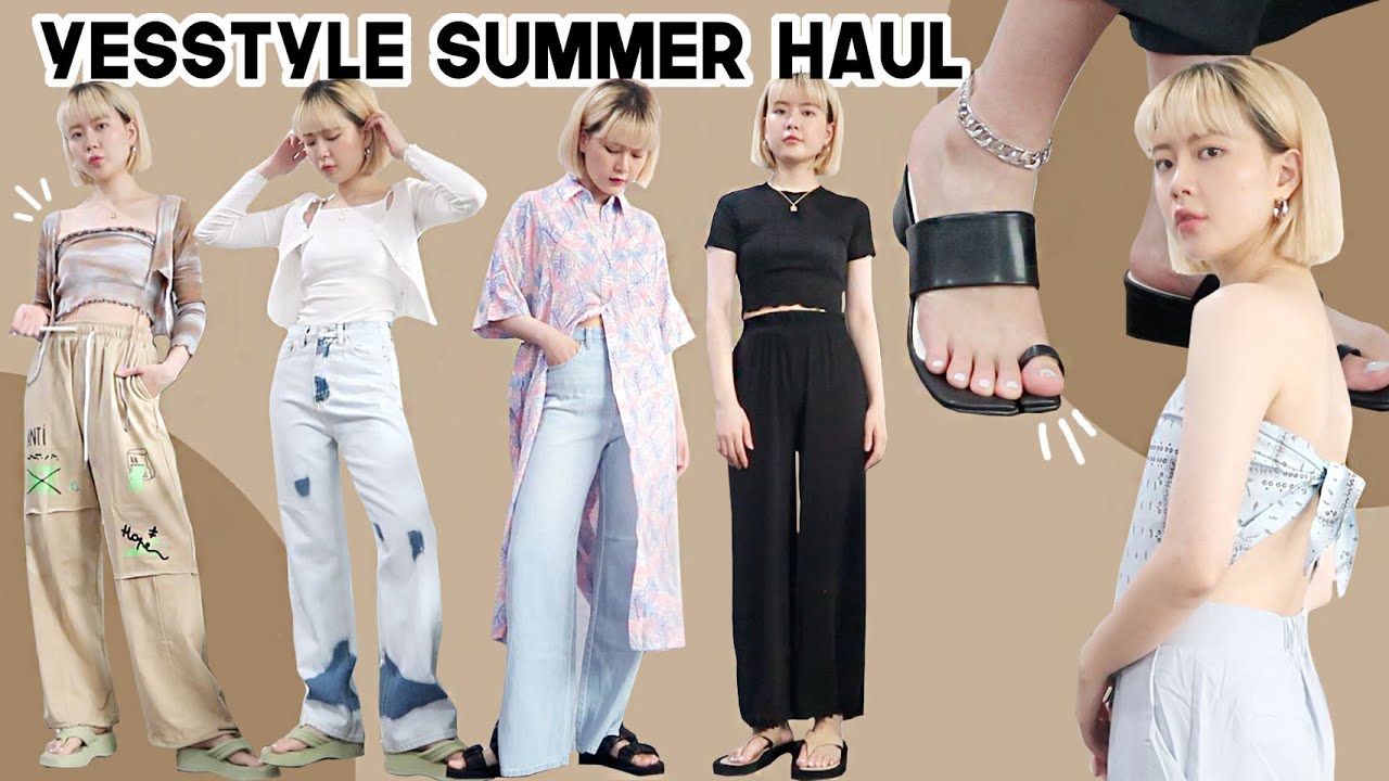 HUGE Yesstyle Korean Online Shop  Summer Clothing Haul 