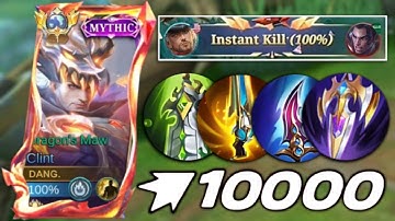 CLINT BEST HIGH DAMAGE HACK BUILD 2025!😱 THIS BUILD IS LITERALLY BROKEN! (PLS TRY THIS BUILD)