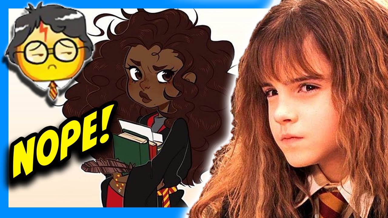 Black Hermione is PROBLEMATIC Now.