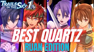 BEST BUILDS (quartz & gear) for every character in chapter 2 | Trails in the sky 1st chapter