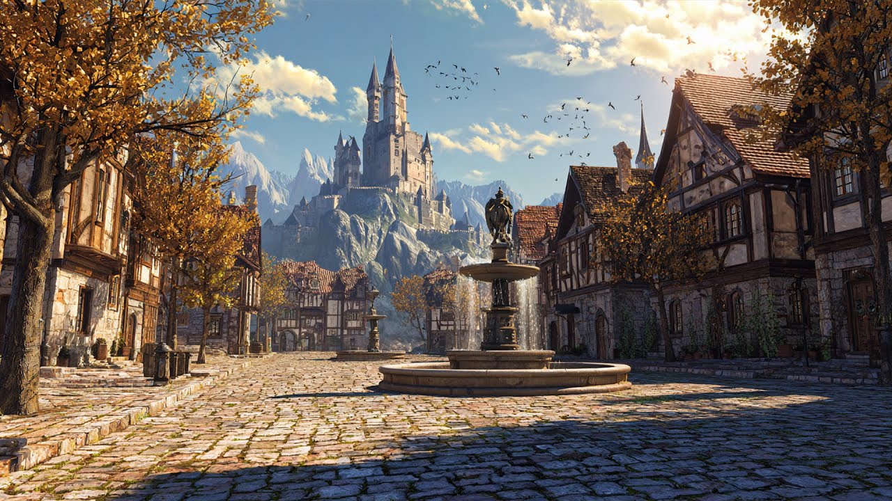 Golden Autumn in the Kingdom – Beautiful Medieval Music for Villages and Royal Castles Golden Autumn in the Kingdom – Beautiful Medieval Music for Villages and Royal Castles