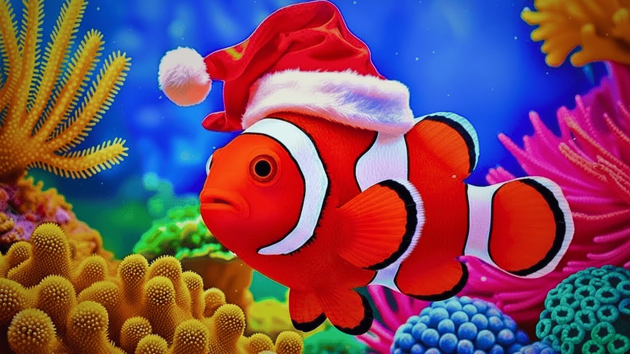 The Best Aquarium 4K Ultra HD 🐠 Stunning Coral Fish & Jellyfish - Relaxing Music for Sleep #10