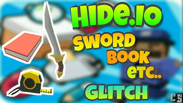 Hide.io Glitch Sword, Book, Tape Measure and Multi Tap