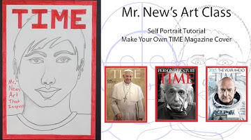 Portrait (Face) Drawing Tutorial Part 3 - Putting It All Together - Introspective Self Portrait