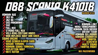 OBB ROMBAK BUS + SCANIA K410IB || BUSSID V.4.2