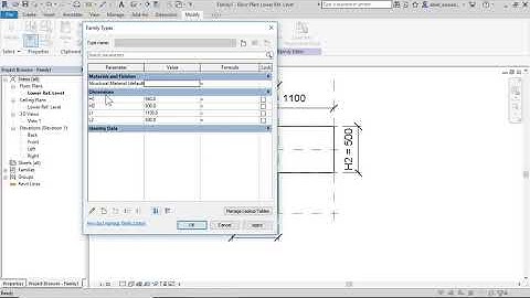 L column Family Creation (Revit Structure)