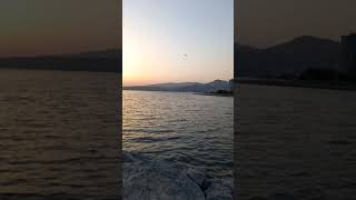 Izmir Bayraklı Sahil Gün Batımı 25 Haziran A