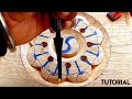 Beautiful wood flower and easy making tutorial || UP wood art