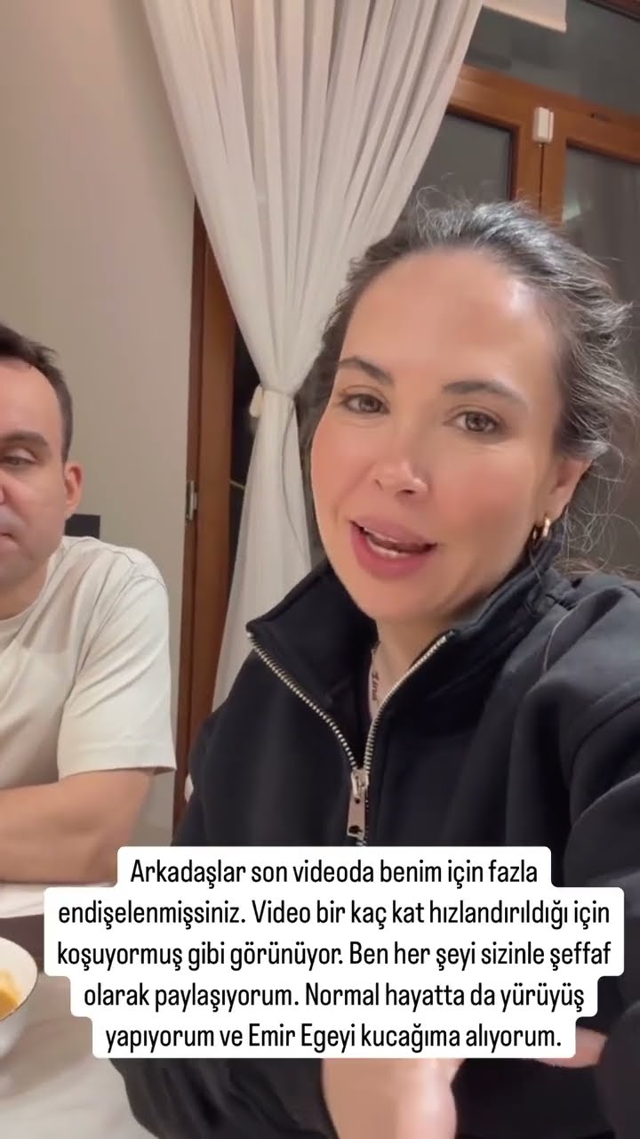 Endişelenen çok olmuş canlarım arkadaşlar biz o videoyu hızlandırarak yaptık ❤️