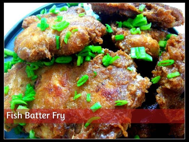 Fish Batter Fry || Bengali Biyebari Style Bhetki Batter Fry || By Ambrosia | Ambrosia Home Kitchen