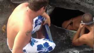 Lava Tube Diving on The Big Island of Hawaii