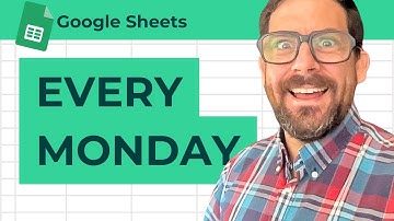 How to List Every Monday This Year